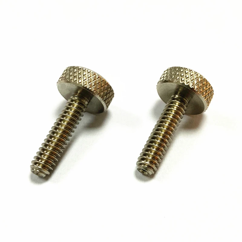 Din653 Low-Profile Knurled Head Daumenschrauben