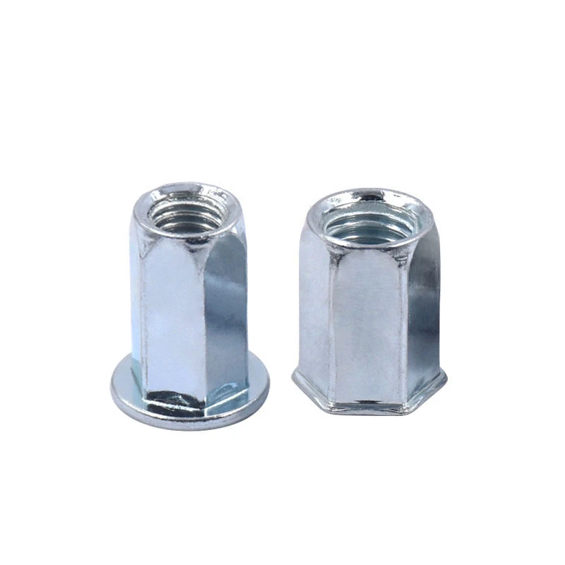 Flat Head Hexagon Nietsmuttern für Blechplatte