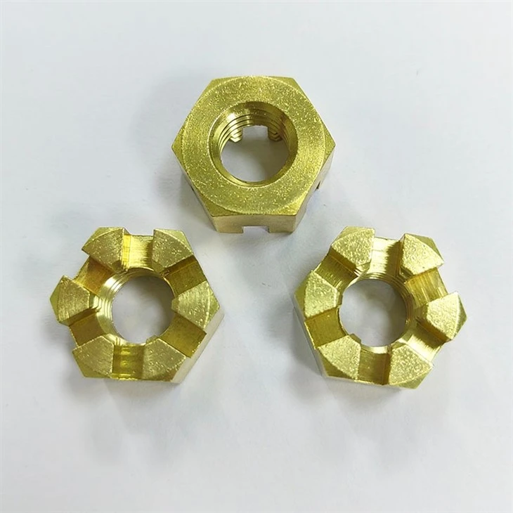 slotted nut (6)