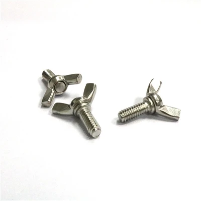 Anpassung von 304 Edelstahl -Schmetterlingsschrauben