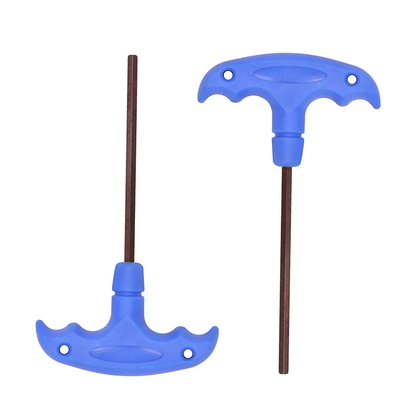 T-shape Plastic handle hex wrench 5 T-shape Plastic handle hex wrench 5