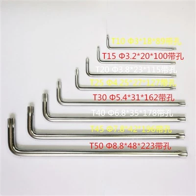 Legierungstahl Torxschlüssel Torxschlüssel