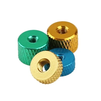 Aluminium -Knurled -Daumenmutter
